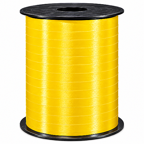 RAFYA ŞERİT DÜZ SARI 8mm*200mt - 1