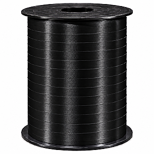 RAFYA ŞERİT DÜZ SİYAH 8mm*200mt - DİĞER
