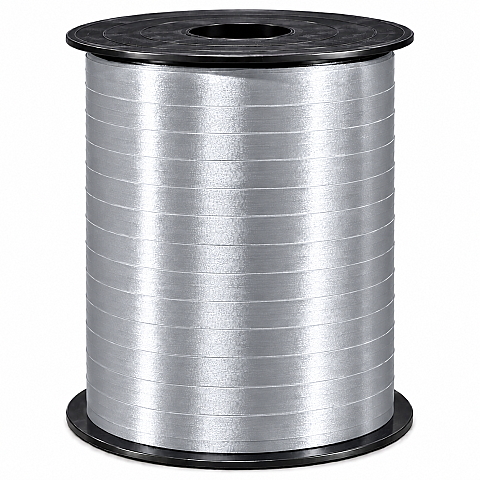 RAFYA ŞERİT METALİK GÜMÜŞ 8mm*200mt - 1