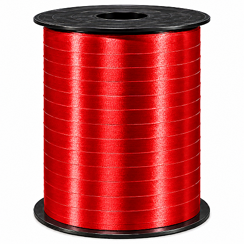 RAFYA ŞERİT METALİK KIRMIZI 8mm*200mt - 1