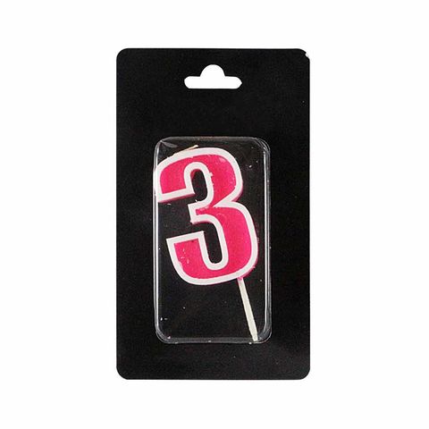 RAKAMLI MUM PEMBE 3 NO
