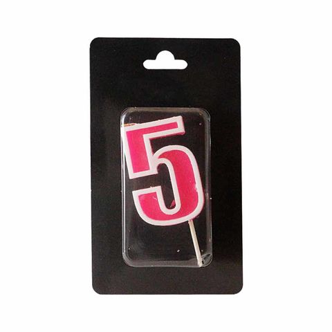 RAKAMLI MUM PEMBE 5 NO