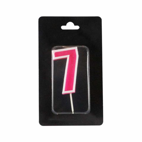 RAKAMLI MUM PEMBE 7 NO