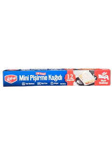 ROLL UP MİNİ KESİLMİŞ PİŞİRME KAĞIDI 30*42 CM 12'Lİ - ROLL-UP