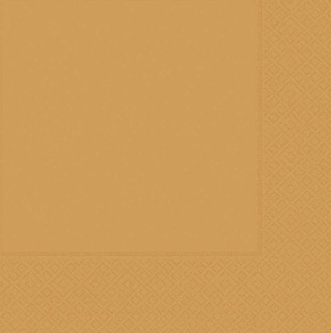 ROLL UP PARTY PEÇETE GOLD 33X33CM 20AD/25PK - 1