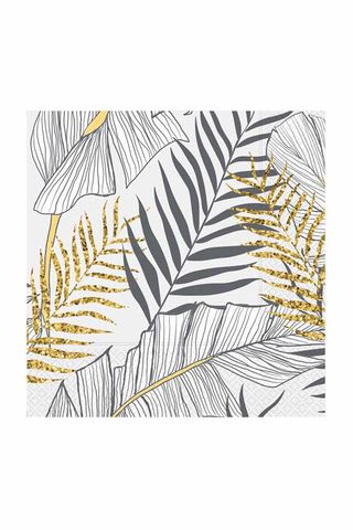 ROLL UP PEÇETE ALTIN SİMLİ YAPRAK BEYAZ 20 AD/25PK - 1