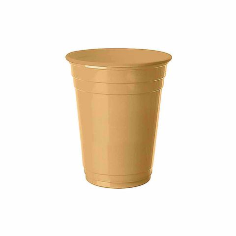 ROLL UP PLASTİK BÜYÜK MEŞRUBAT BARDAK 8Lİ ALTIN
