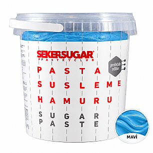 ŞEKER HAMURU 1 KG MAVİ SUGAR&SUGAR - ŞEKER&SUGAR