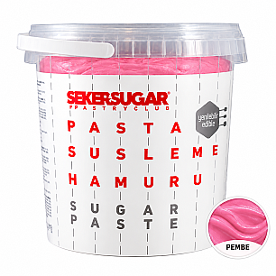 ŞEKER HAMURU 1 KG PEMBE SUGAR&SUGAR - ŞEKER&SUGAR