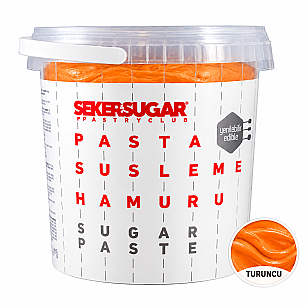 ŞEKER HAMURU 1 KG TURUNCU SUGAR&SUGAR - ŞEKER&SUGAR