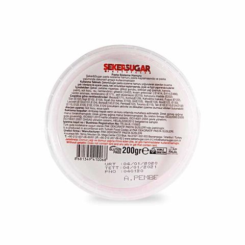 ŞEKER HAMURU SUGAR&SUGAR 200 GR RENKLİ - 1