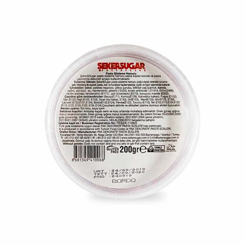 ŞEKER HAMURU SUGAR&SUGAR 200 GR RENKLİ - 3