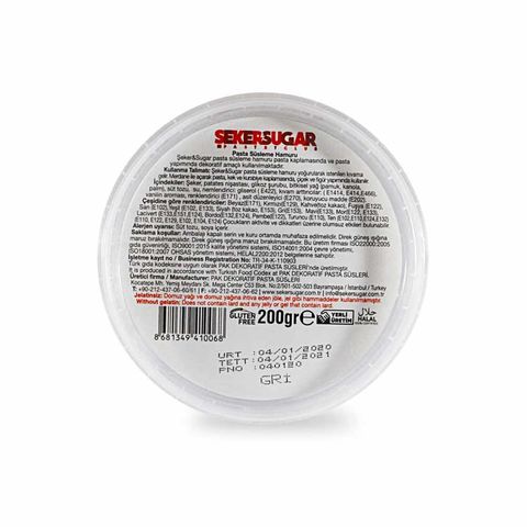 ŞEKER HAMURU SUGAR&SUGAR 200 GR RENKLİ - 5
