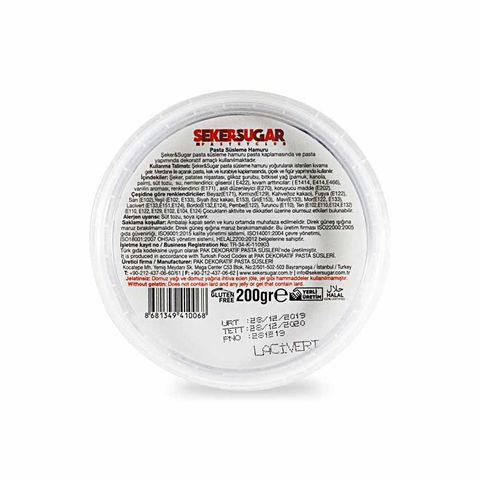 ŞEKER HAMURU SUGAR&SUGAR 200 GR RENKLİ - 8