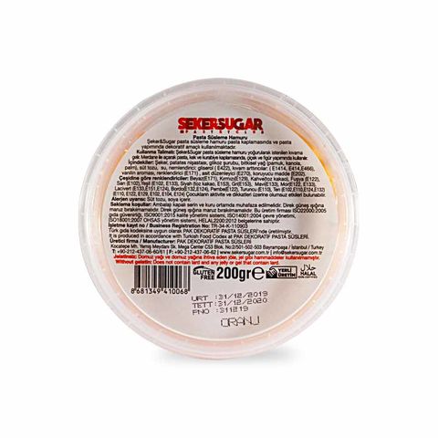 ŞEKER HAMURU SUGAR&SUGAR 200 GR RENKLİ - 11