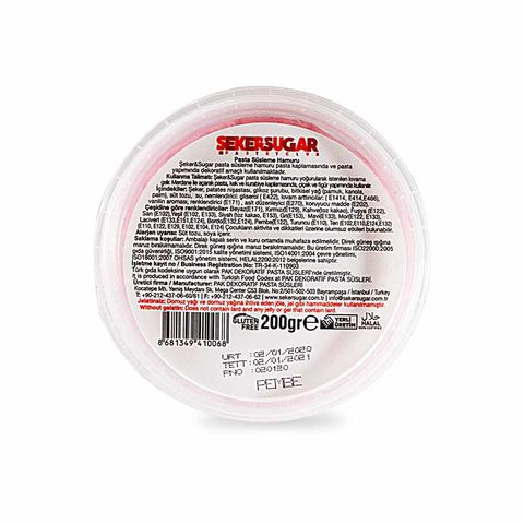 ŞEKER HAMURU SUGAR&SUGAR 200 GR RENKLİ - 13