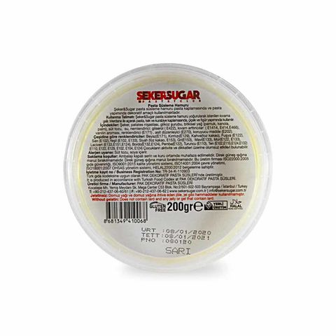 ŞEKER HAMURU SUGAR&SUGAR 200 GR RENKLİ - 14