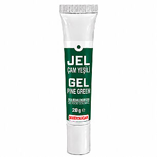 ŞEKER SUGAR JEL GIDA BOYASI 20 GR ÇAM YEŞİLİ - ŞEKER&SUGAR