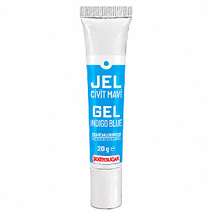ŞEKER SUGAR JEL GIDA BOYASI 20 GR CİVİT MAVİ - ŞEKER&SUGAR