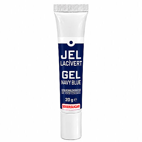 ŞEKER SUGAR JEL GIDA BOYASI 20 GR LACİVERT - 1
