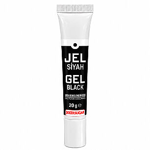 ŞEKER SUGAR JEL GIDA BOYASI 20 GR SİYAH - ŞEKER&SUGAR