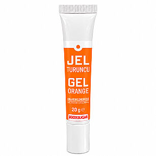 ŞEKER SUGAR JEL GIDA BOYASI 20 GR TURUNCU - ŞEKER&SUGAR