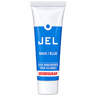 ŞEKER SUGAR JEL GIDA BOYASI MAVİ 100 GR - 