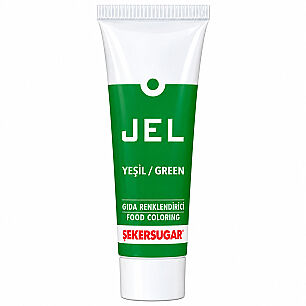 ŞEKER SUGAR JEL GIDA BOYASI YEŞİL 100 GR - ŞEKER&SUGAR