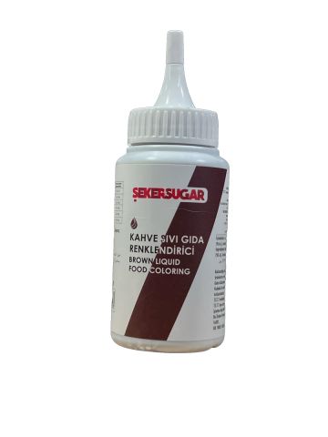 ŞEKER SUGAR KAHVE SIVI GIDA BOYASI 150 ML 
