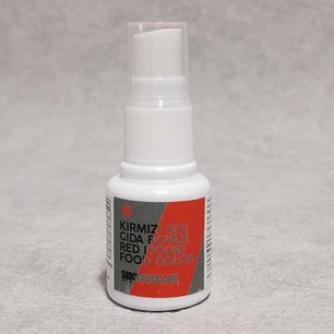 ŞEKER SUGAR KIRMIZI SIVI GIDA BOYASI 20 ML - 