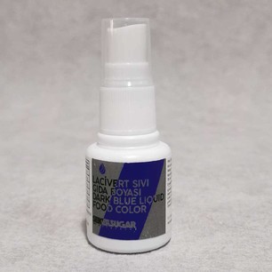 ŞEKER SUGAR LACİVERT SIVI GIDA BOYASI 20 ML - 