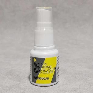 ŞEKER SUGAR SARI SIVI GIDA BOYASI 20 ML - 