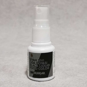 ŞEKER SUGAR SİYAH SIVI GIDA BOYASI 20 ML - 