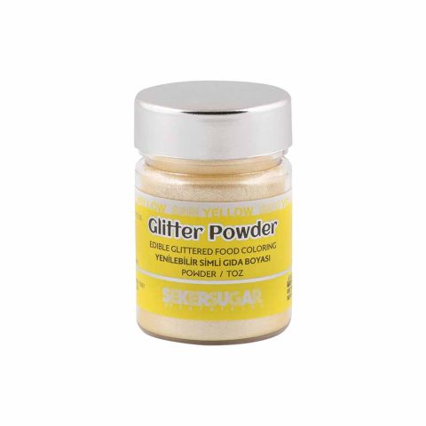 ŞEKER SUGAR YENİLEBİLİR SİMLİ TOZ BOYA 10 GR SARI - 1