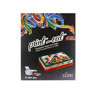ŞEKERLİ RESİM KAĞIDI (YERLİ) - PRINT-EAT