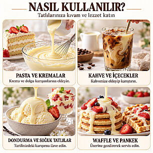 ŞEKERLİ YAĞLI YOĞUNLAŞTIRILMIŞ SÜT 370 GR - 2