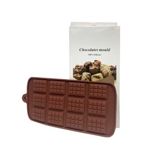 SİLİKON ÇİKOLATA KALIBI MİNİ KUVERTÜR 12'Lİ 1314/1208 - 