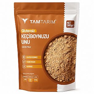 TAMFREE GLUTENSİZ KEÇİBOYNUZU UNU 300 GR - TAMFREE