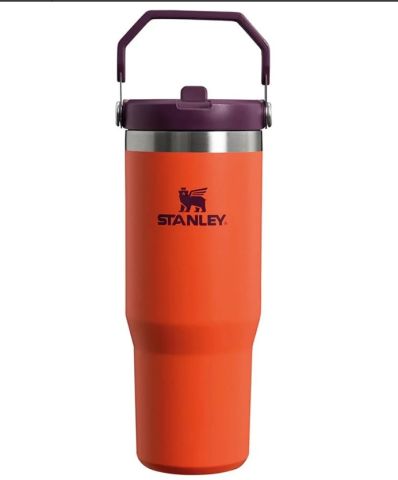 STANLEY ICEFLOW FLIP STRAW TUMBLER 30OZ/0.89 LT TIGERLILY - 1