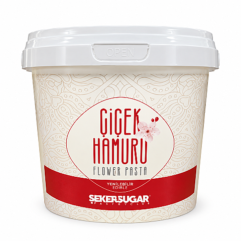 SUGAR ÇİÇEK HAMURU 500 GR BEYAZ - 1