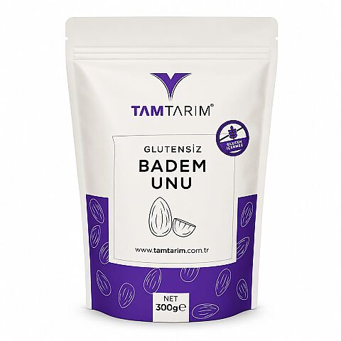 TAMFREE GLUTENSİZ BADEM UNU 300 GR - 1