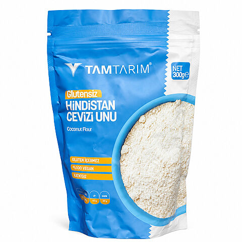 TAMFREE GLUTENSİZ HİNDİSTAN CEVİZİ UNU 300 GR - 1