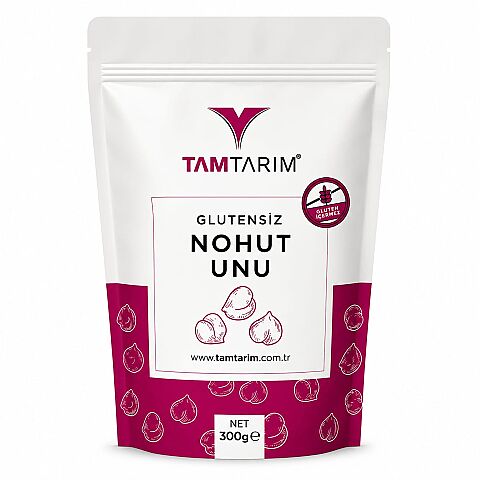 TAMFREE GLUTENSİZ NOHUT UNU 300 GR - 1