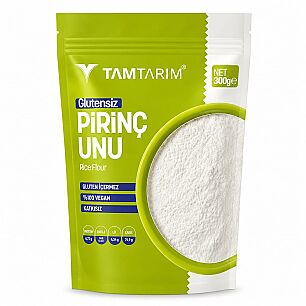 TAMFREE GLUTENSİZ PİRİNÇ UNU 300 GR - TAMFREE
