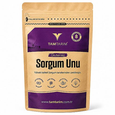 TAMFREE GLUTENSİZ SORGUM UNU 500 GR - 1