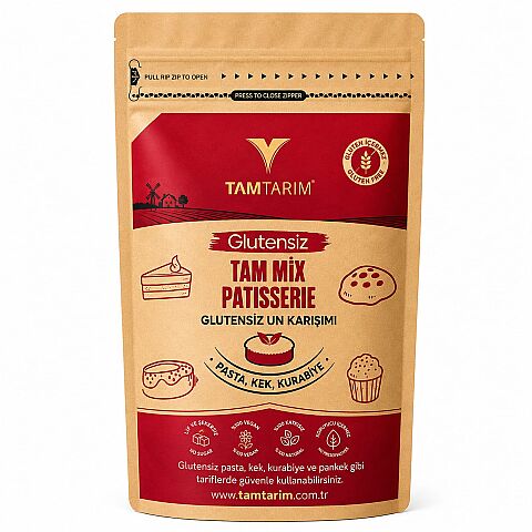 TAMFREE GLUTENSİZ UN KARIŞIMI PATİSSERİE 1 KG - 1