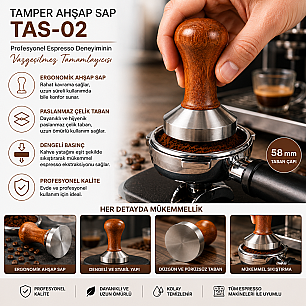 TAMPER AHŞAP SAP TAS-02 - 2
