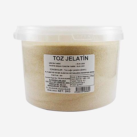 TOZ JELATİN 2 KG A.USTA