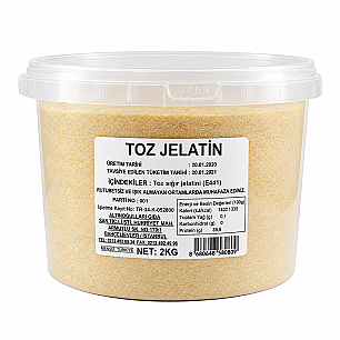 TOZ JELATİN 2 KG A.USTA - ALTINUSTA