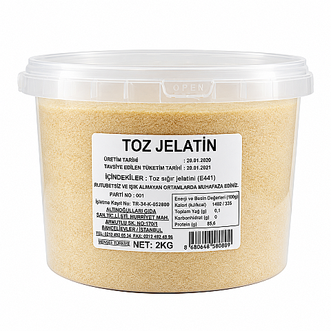 TOZ JELATİN 2 KG A.USTA - 1
